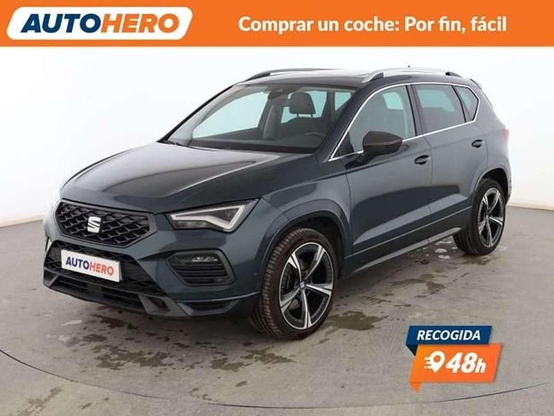 Usado Seat Ateca FR 150 CV (110 kW) 2021 Verde SUV