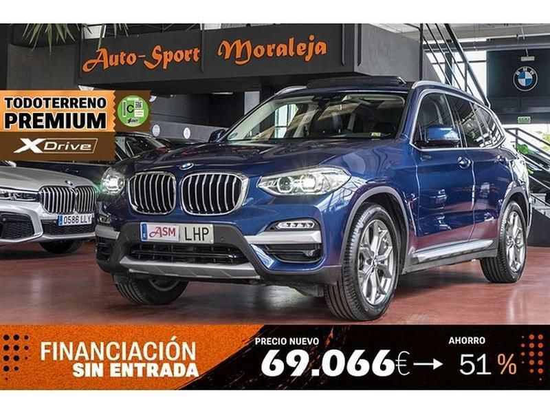 Azul Usado 2020 BMW X3 Sport Line SUV | 30.900 € (Super precio) - Imagen 1/4