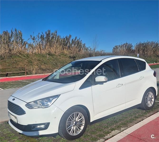 Usado Ford C-MAX Titanium 125 CV (91 kW) 2018 Blanco Monovolumen