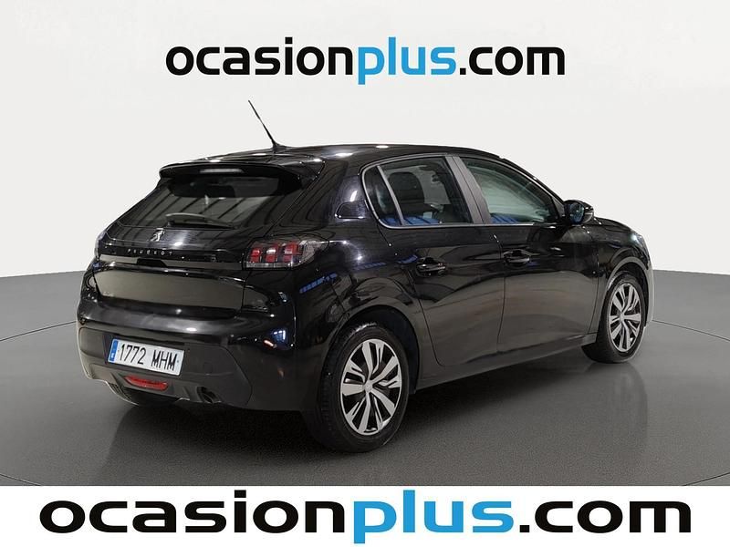 Usado Peugeot 208 Active 102 CV (75 kW) 2023 Negro Utilitario