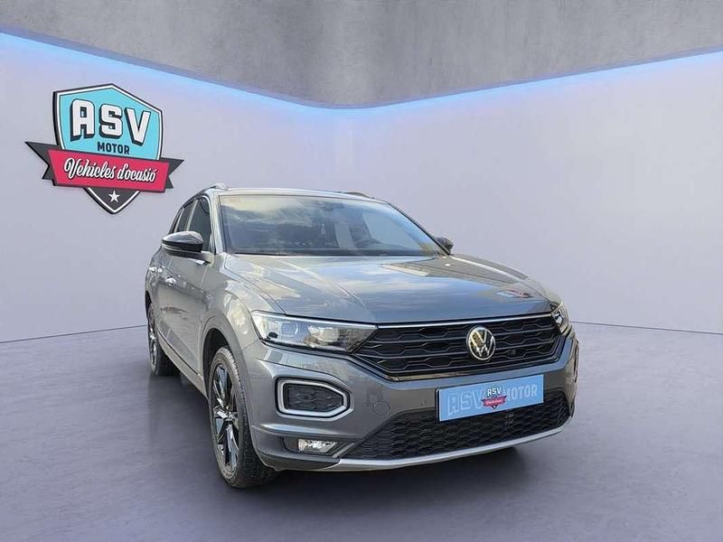 Gris Usado 2021 VW T-Roc Advance SUV | 22.990 € (Precio justo) - Imagen 1/4