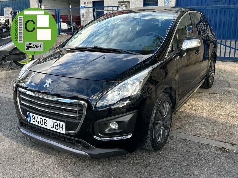 Brugt Peugeot 3008 Style 120 HK (88 kW) 2014 Sort Stationcar