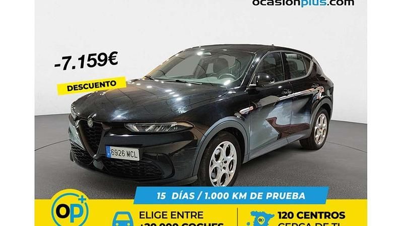 Negro Usado 2022 Alfa Romeo Tonale Sprint SUV | 19.728 € (Precio justo) - Imagen 1/4