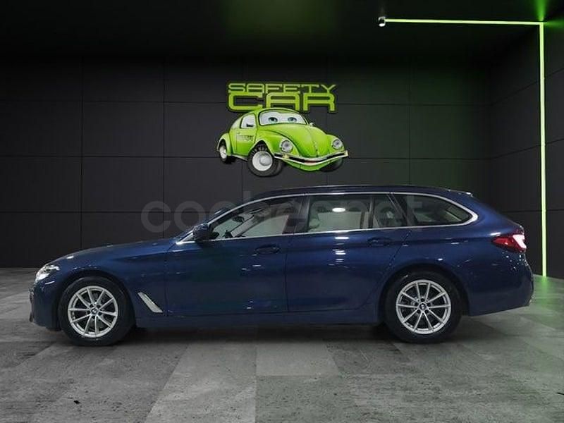 Usado BMW 520 190 CV (139 kW) 2021 Azul Familiar