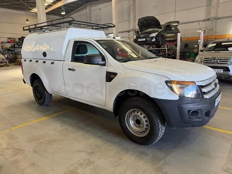 Usado Ford Ranger XL 150 CV (110 kW) 2014 Blanco Pickup/Camioneta