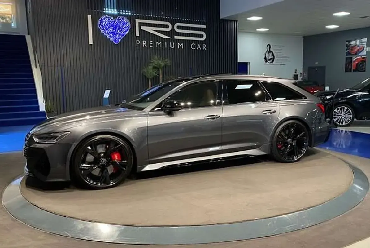 Usado Audi RS6 Sport 601 CV (442 kW) 2021 Gris Familiar