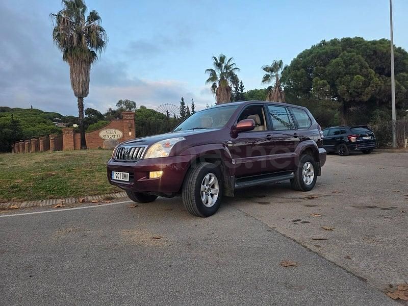 Usado Toyota Land Cruiser 166 CV (122 kW) 2005 Granate SUV