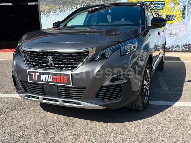 Gris / plata Usado 2017 Peugeot 5008 GT-line Monovolumen | 13.700 € (Precio justo) - Imagen 1/4