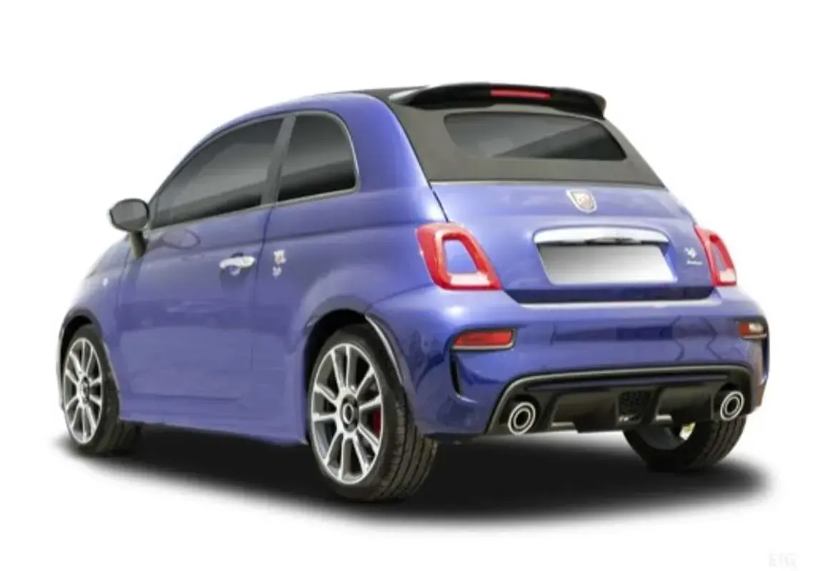 Usado Abarth 595C Turismo 165 CV (121 kW) 2022 Gris Descapotable