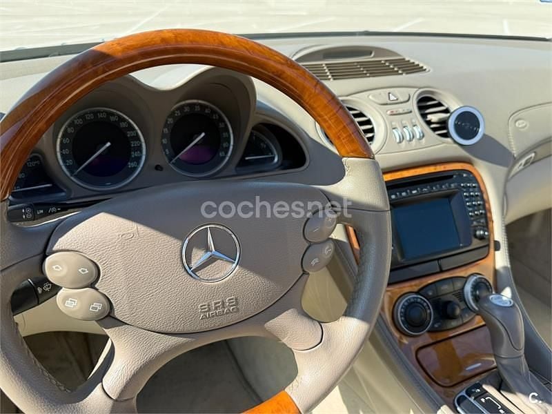 Usado Mercedes SL500 306 CV (225 kW) 2001 Negro Descapotable