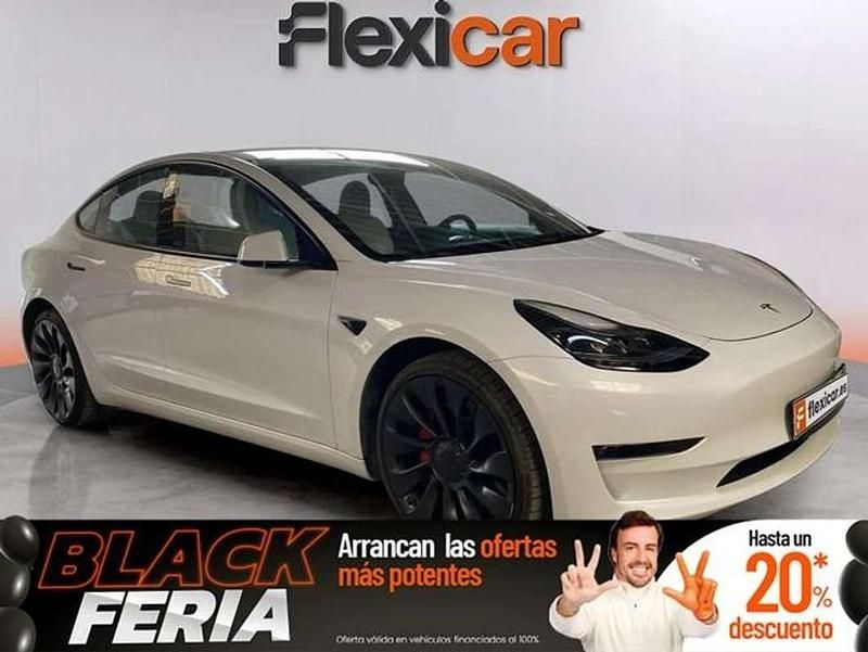 Blanco Usado 2023 Tesla Model 3 Berlina | 31.990 € (Buen precio) - Imagen 1/4