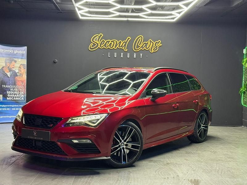 Brugt Seat Leon ST CUPRA 300 HK (220 kW) 2017 Rød Stationcar