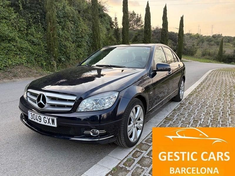 Usado Mercedes C220 Avantgarde 170 CV (125 kW) 2010 Negro Berlina