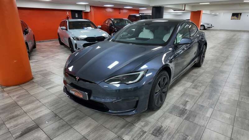 Azul Usado 2023 Tesla Model S Long Range Berlina | 67.990 € - Imagen 1/4