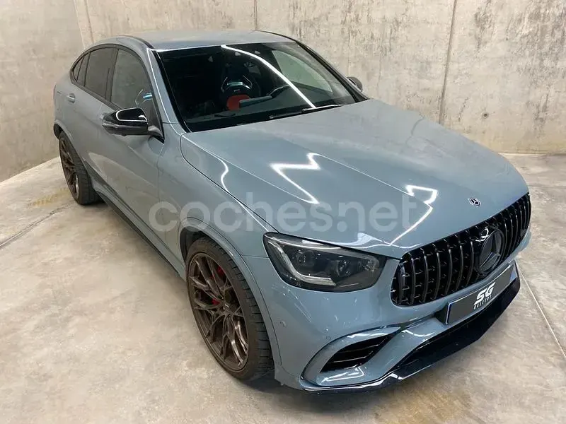 Usado Mercedes GLC63 AMG 510 CV (375 kW) 2019 Gris / plata SUV