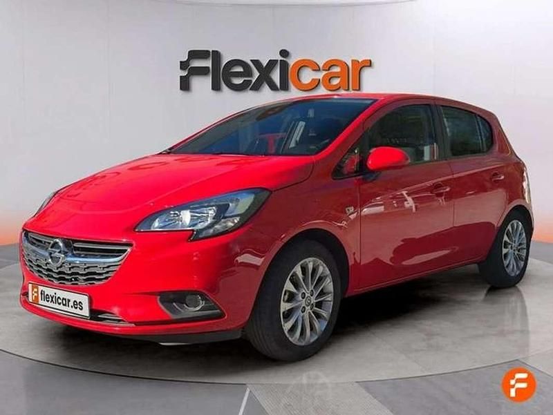 Usado Opel Corsa Expression 90 HP (66 kW) 2018 Vermelho Citadino