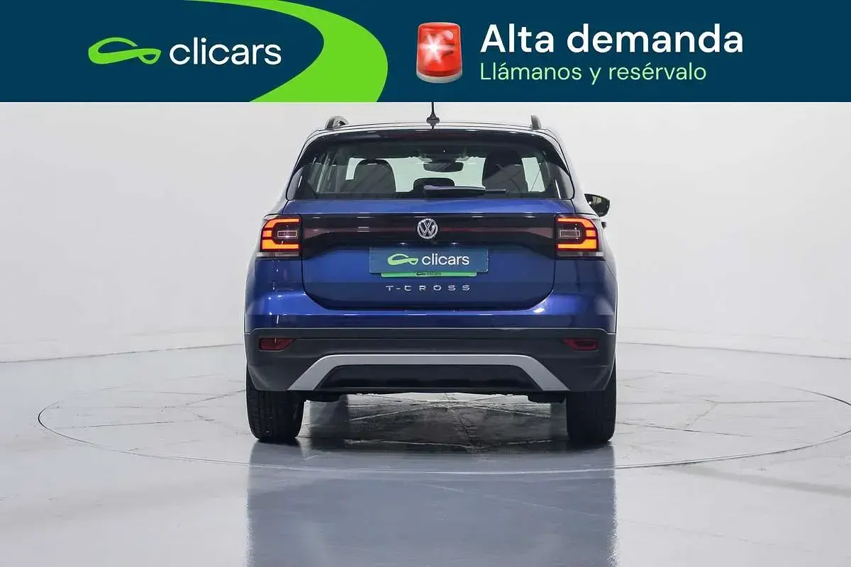 Usado VW T-Cross Advance 95 CV (69 kW) 2020 Azul SUV