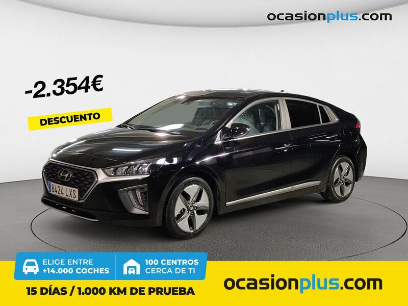 Negro Usado 2022 Hyundai Ioniq Style Berlina | 22.450 € (Un poco caro) - Imagen 1/4