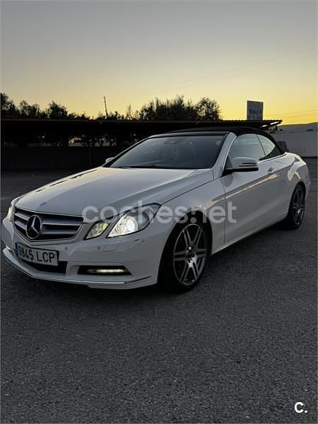 Usado Mercedes E350 Avantgarde 231 CV (169 kW) 2011 Blanco Descapotable