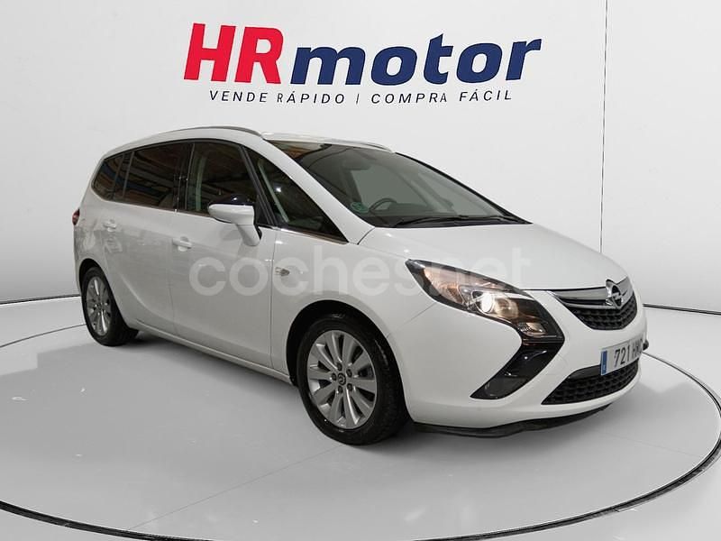 Blanco Usado 2012 Opel Zafira Tourer Selective Monovolumen | 9990 € (Precio justo) - Imagen 1/4