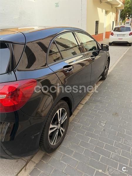 Usado Mercedes A200 AMG line 136 CV (100 kW) 2017 Negro Berlina