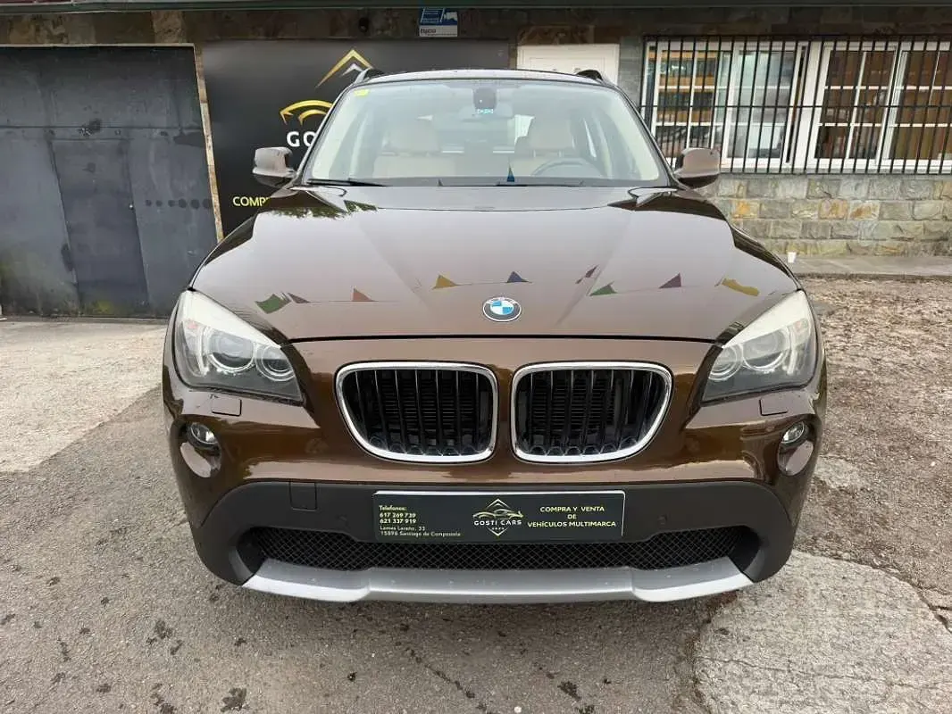 Usado BMW X1 177 CV (130 kW) 2010 Marrón SUV