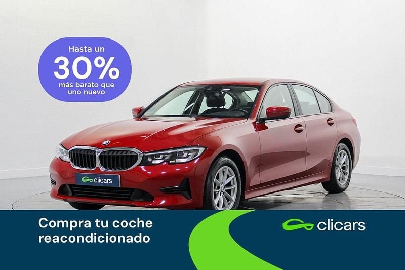 Rojo Usado 2021 BMW 318 Berlina | 24.990 € (Precio justo) - Imagen 1/4