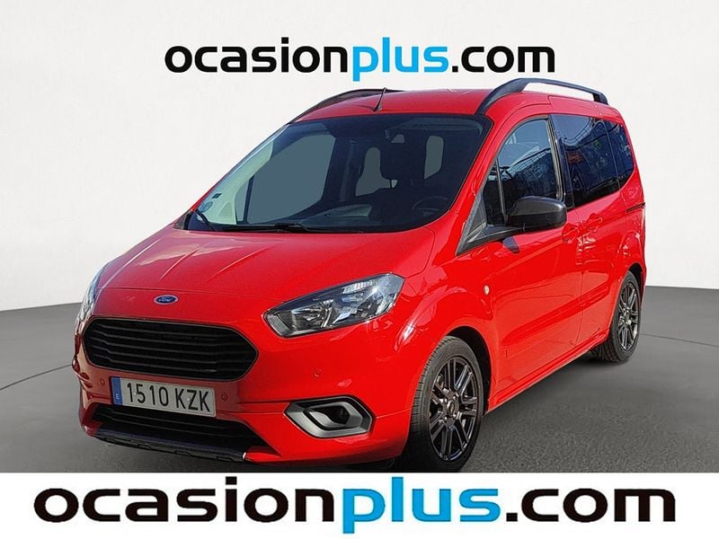 Rojo Usado 2019 Ford Tourneo Courier Sport Monovolumen | 12.719 € (Precio justo) - Imagen 1/4