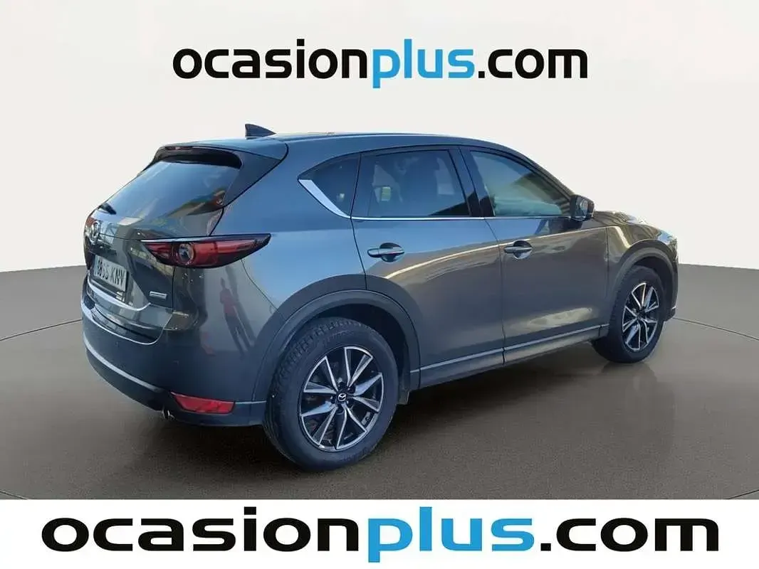 Usado Mazda CX-5 150 CV (110 kW) 2018 Gris SUV