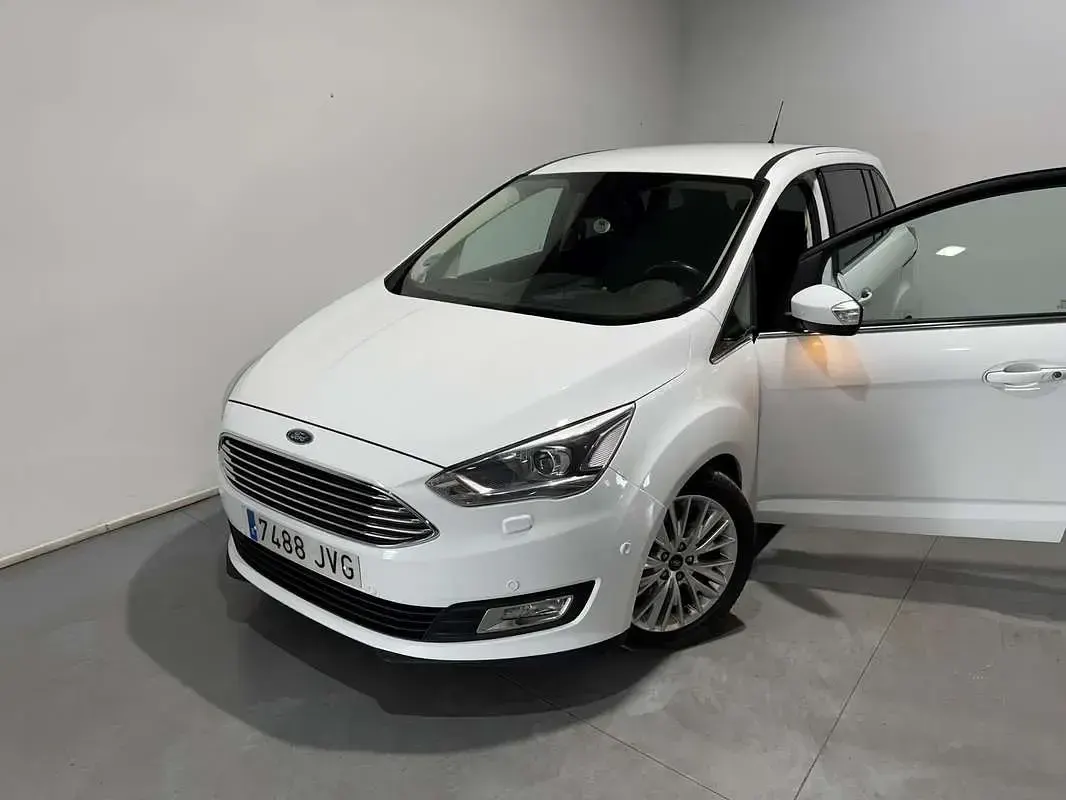 Usado Ford C-MAX Titanium 125 CV (91 kW) 2016 Blanco Monovolumen