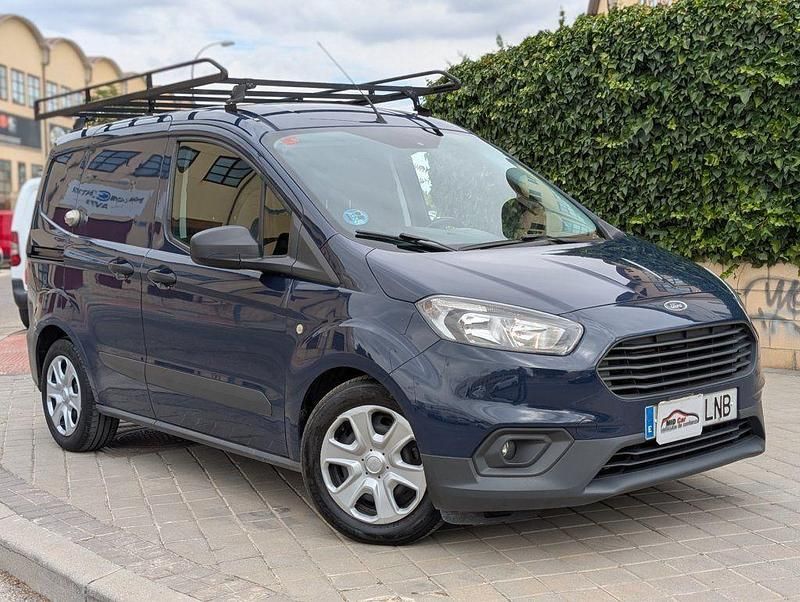 Azul Usado 2021 Ford Transit Sport Van | 10.700 € (Precio justo) - Imagen 1/4