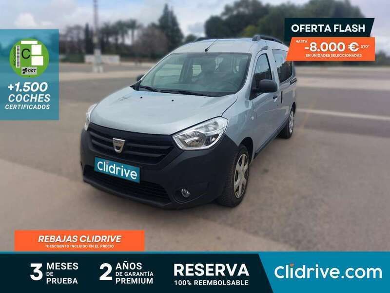Gris Usado 2019 Dacia Dokker Essentiel Van | 9290 € (Precio justo) - Imagen 1/4