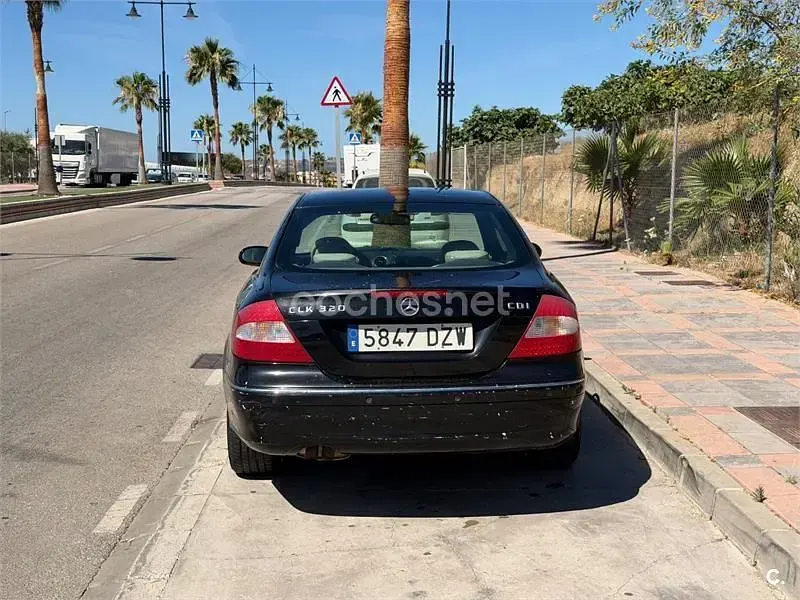 Usado Mercedes CLK320 Avantgarde 224 CV (164 kW) 2006 Negro Coupe
