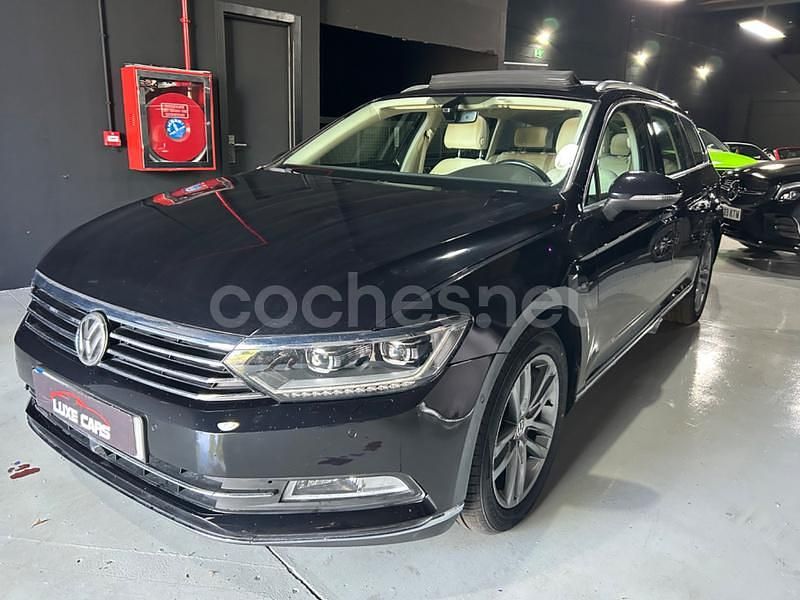 Azul Usado 2016 VW Passat Sportline Familiar | 17.990 € (Buen precio) - Imagen 1/4