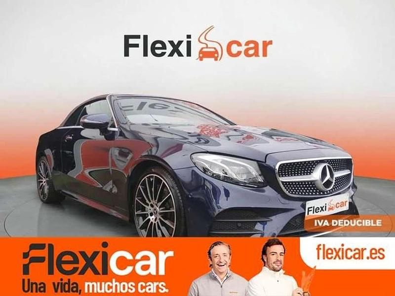 Azul Usado 2018 Mercedes E400 Descapotable | 43.190 € (Buen precio) - Imagen 1/4