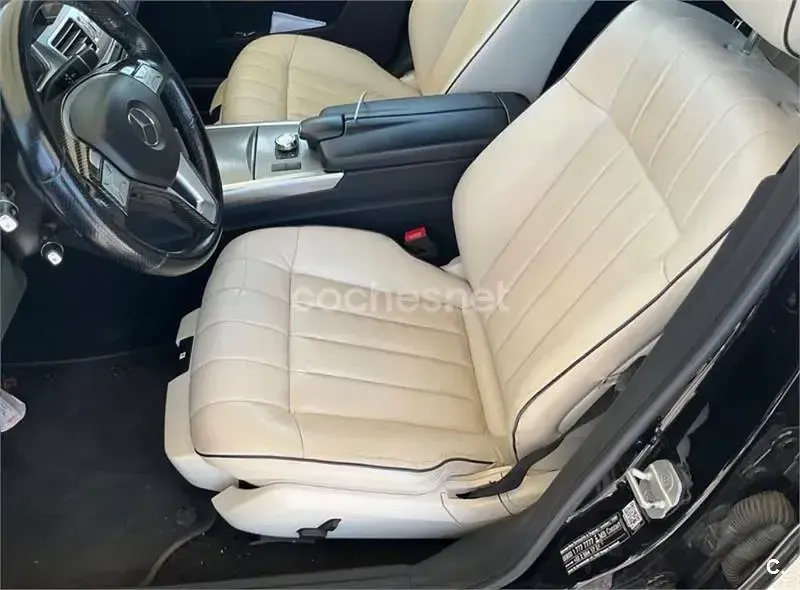 Usado Mercedes E250 Avantgarde 204 CV (150 kW) 2014 Negro Familiar