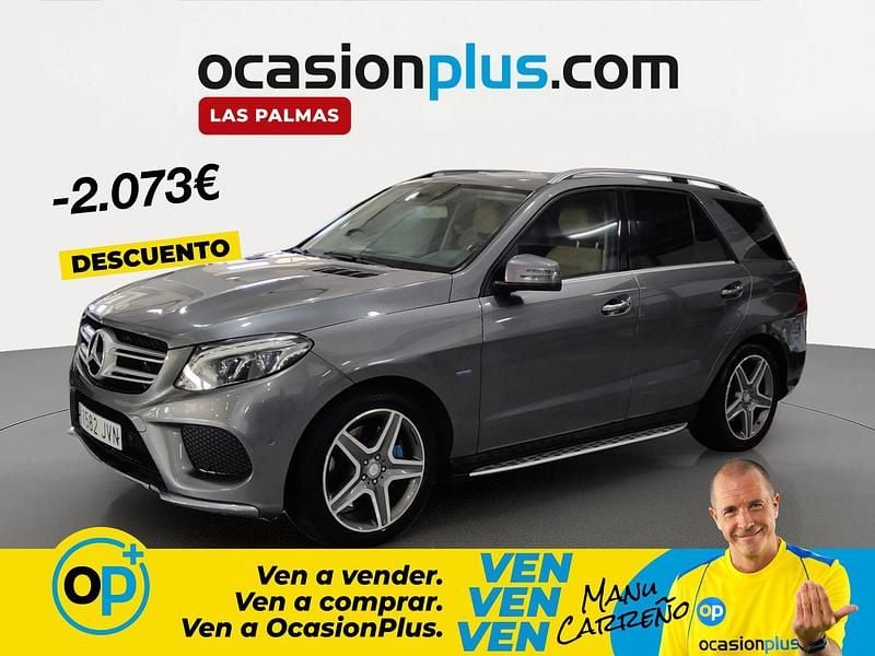 Usado Mercedes GLE500 442 CV (325 kW) 2016 Gris Pickup/Camioneta