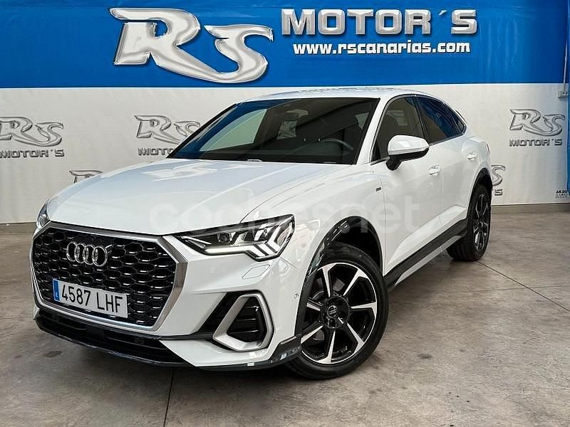 Blanco Usado 2020 Audi Q3 Sportback S-Line SUV | 38.500 € (Buen precio) - Imagen 1/4