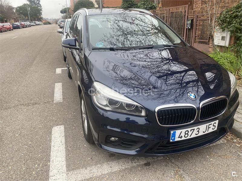 Usado BMW 216 116 CV (85 kW) 2015 Azul Familiar