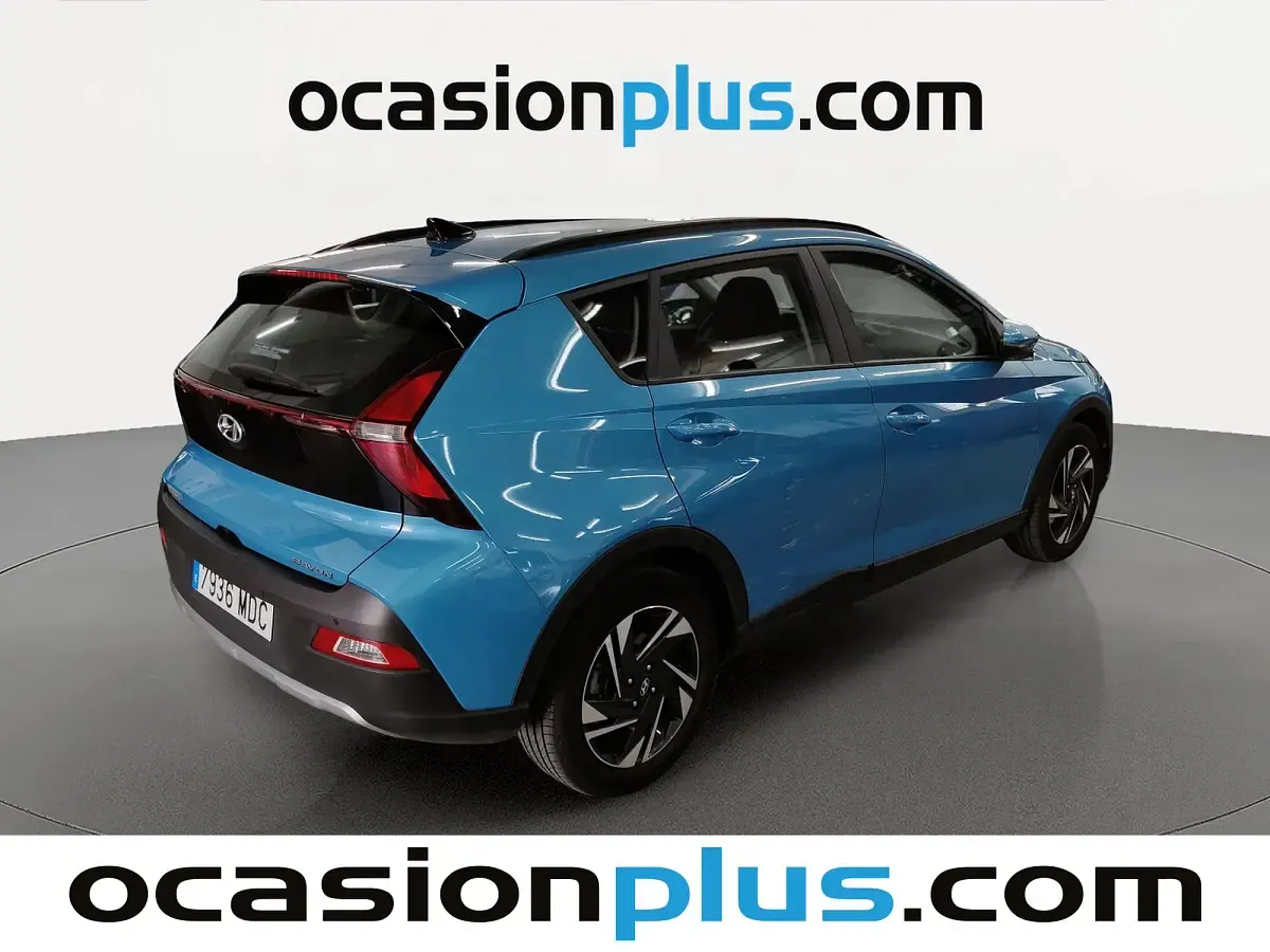 Usado Hyundai Bayon 84 CV (61 kW) 2022 Azul SUV