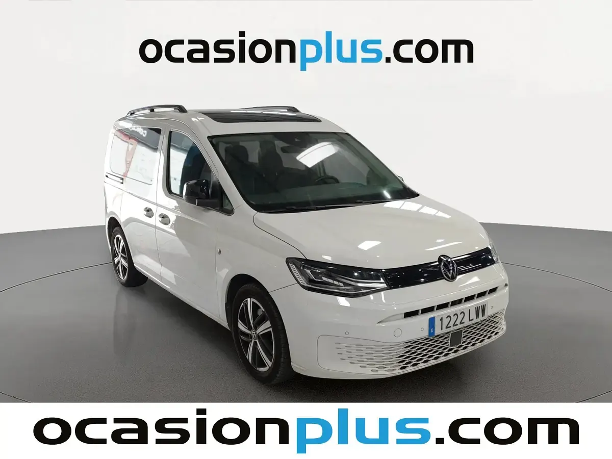 Usado VW Caddy 122 CV (89 kW) 2022 Blanco Monovolumen