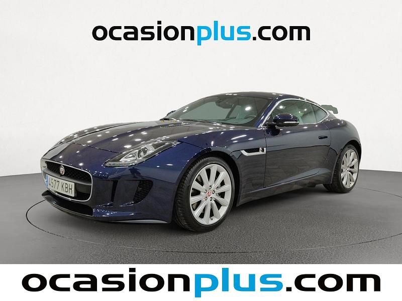 Azul Usado 2017 Jaguar F-Type Coupe | 49.900 € (Caro) - Imagen 1/4