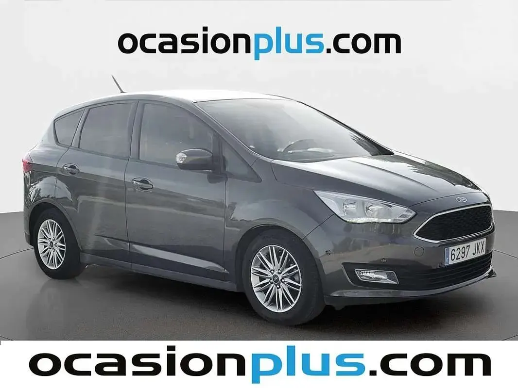 Usado Ford C-MAX Trend+ 125 CV (91 kW) 2015 Gris Monovolumen