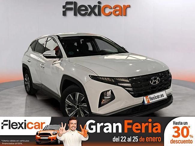Blanco Usado 2021 Hyundai Tucson SUV | 18.490 € (Buen precio) - Imagen 1/4