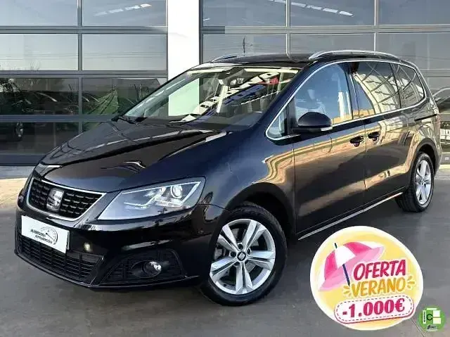 Usado Seat Alhambra XCELLENCE 150 CV (110 kW) 2022 Negro Monovolumen
