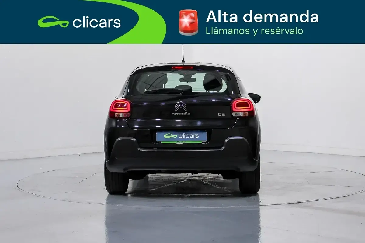 Usado Citroën C3 PureTech 83 CV (61 kW) 2023 Negro Utilitario