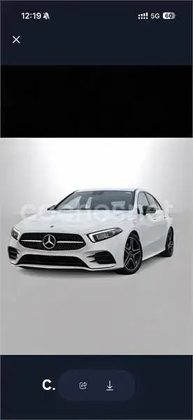 Usado Mercedes A200 150 CV (110 kW) 2022 Blanco Berlina