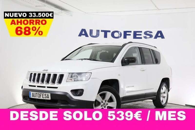 Blanco Usado 2012 Jeep Compass Limited SUV | 10.750 € (Precio justo) - Imagen 1/4