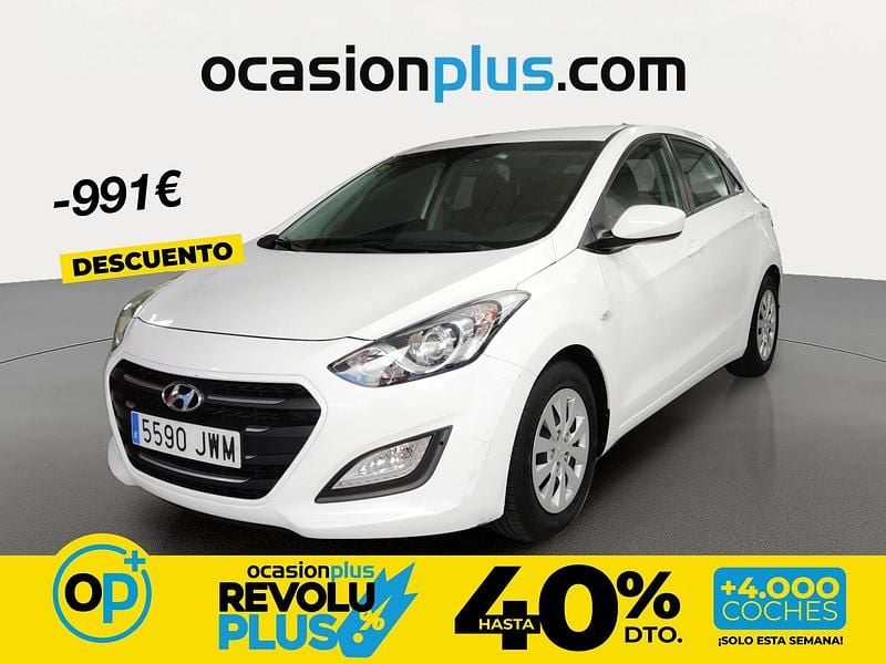Usado Hyundai i30 101 CV (74 kW) 2017 Blanco Utilitario