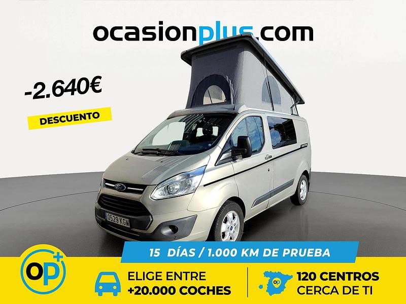 Usado Ford Transit Custom Trend 130 CV (95 kW) 2017 Beige Berlina